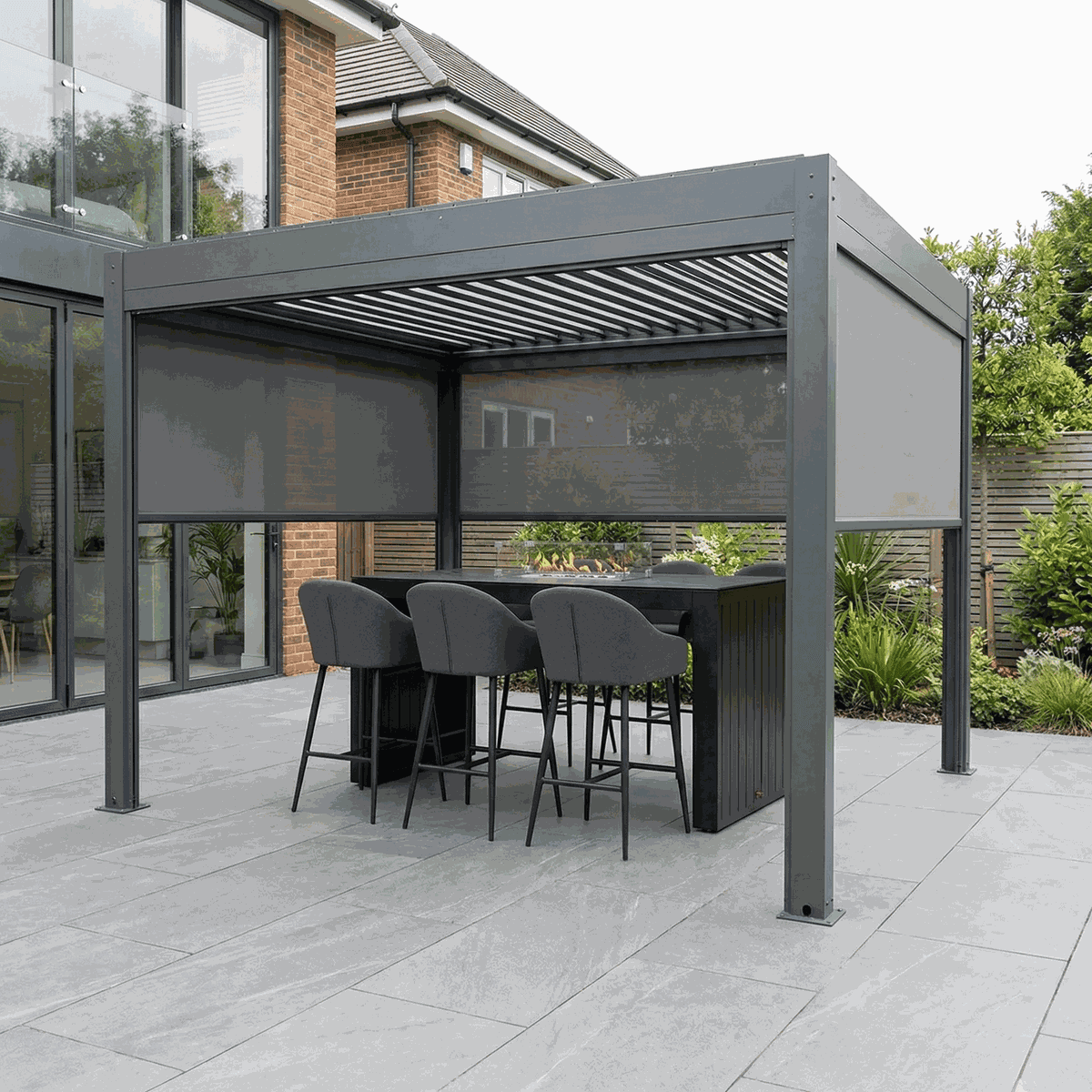 Axis Plus Louvre Pergola 3 x 3m