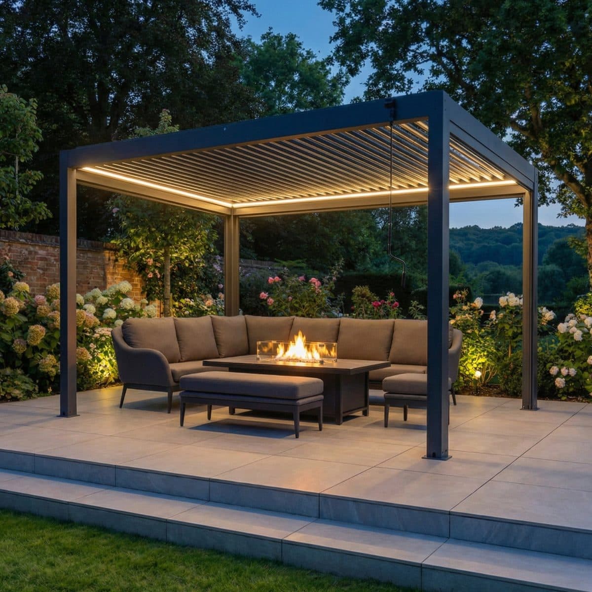 Axis Plus Louvre Pergola 3 x 4m