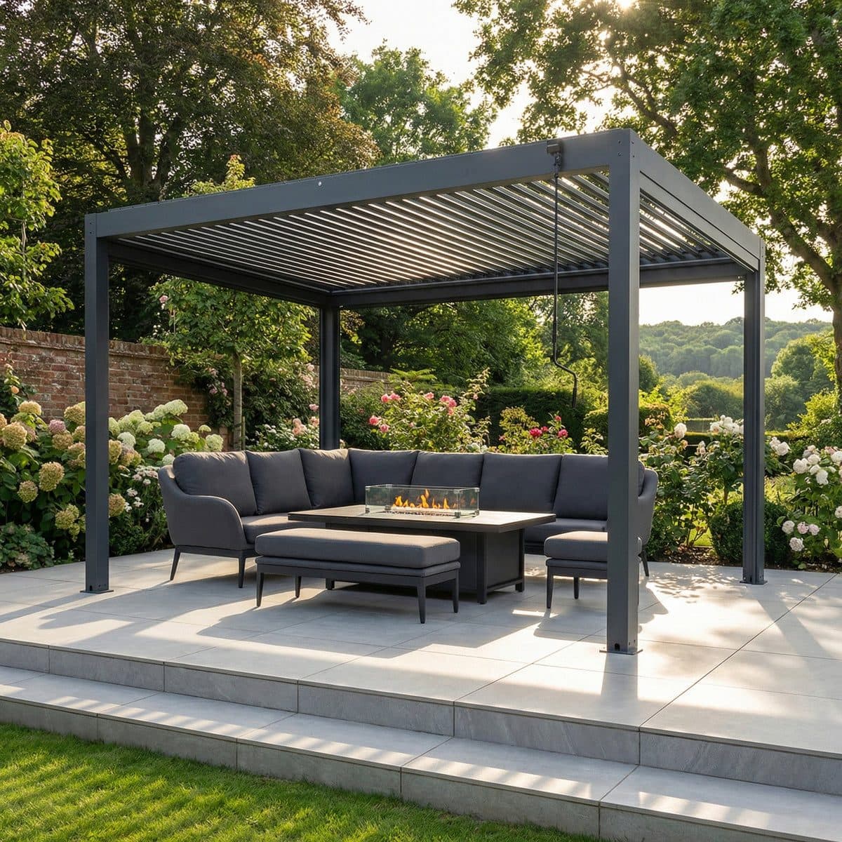 Axis Plus Louvre Pergola 3 x 4m detail image